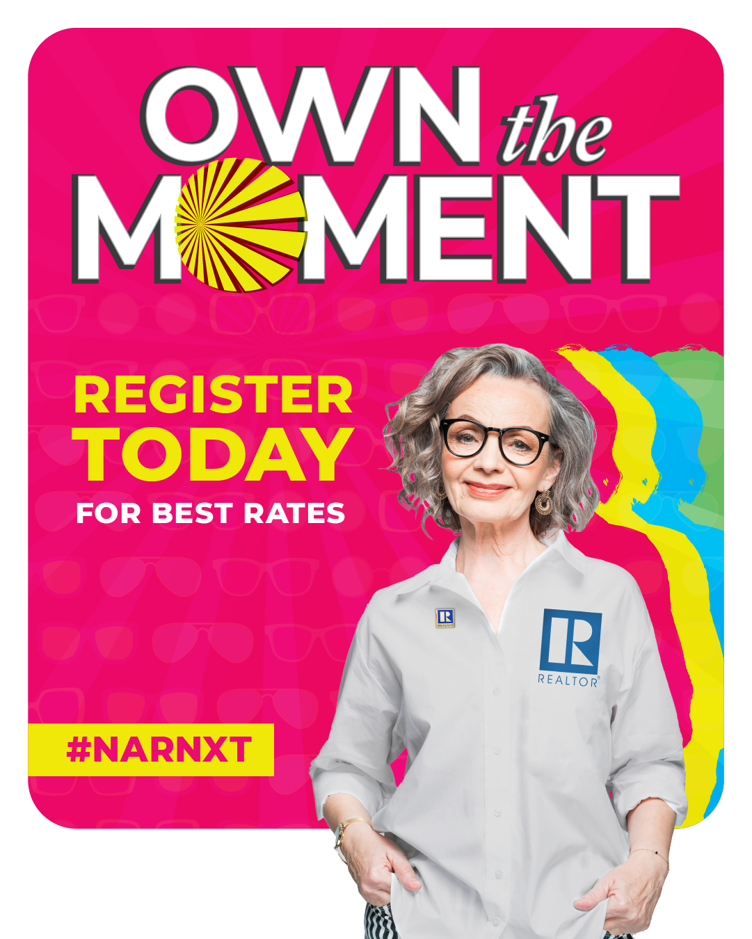 NAR NXT Own the Moment Association Executive Social Graphic