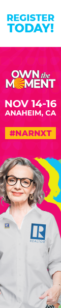 NAR NXT Vertical banner, pink background