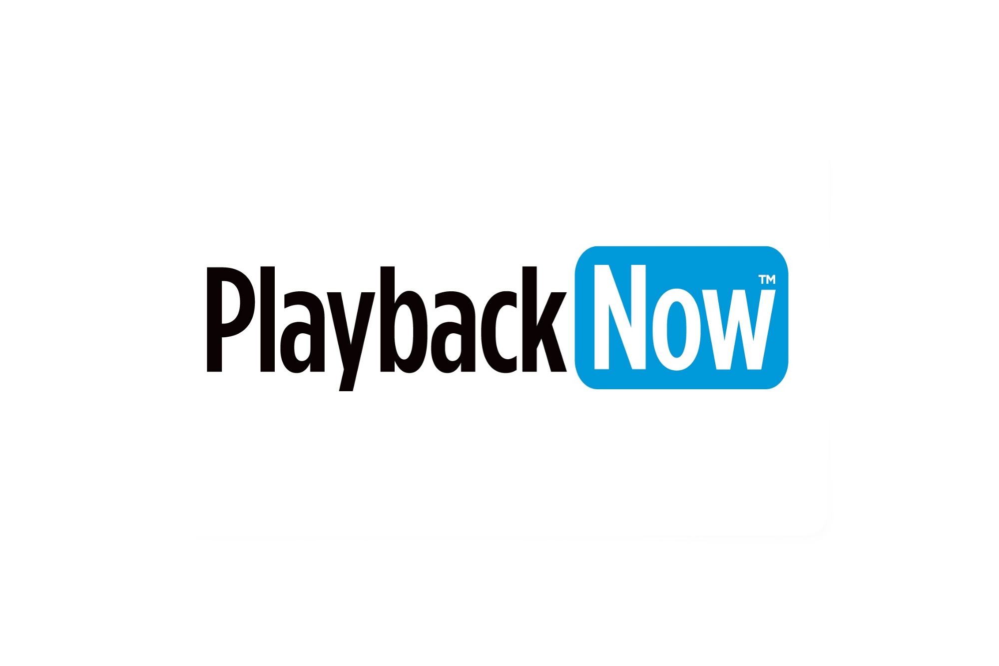 PlaybackNOW logo on white background