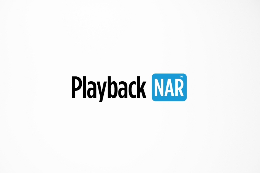 PlaybackNAR logo on white background