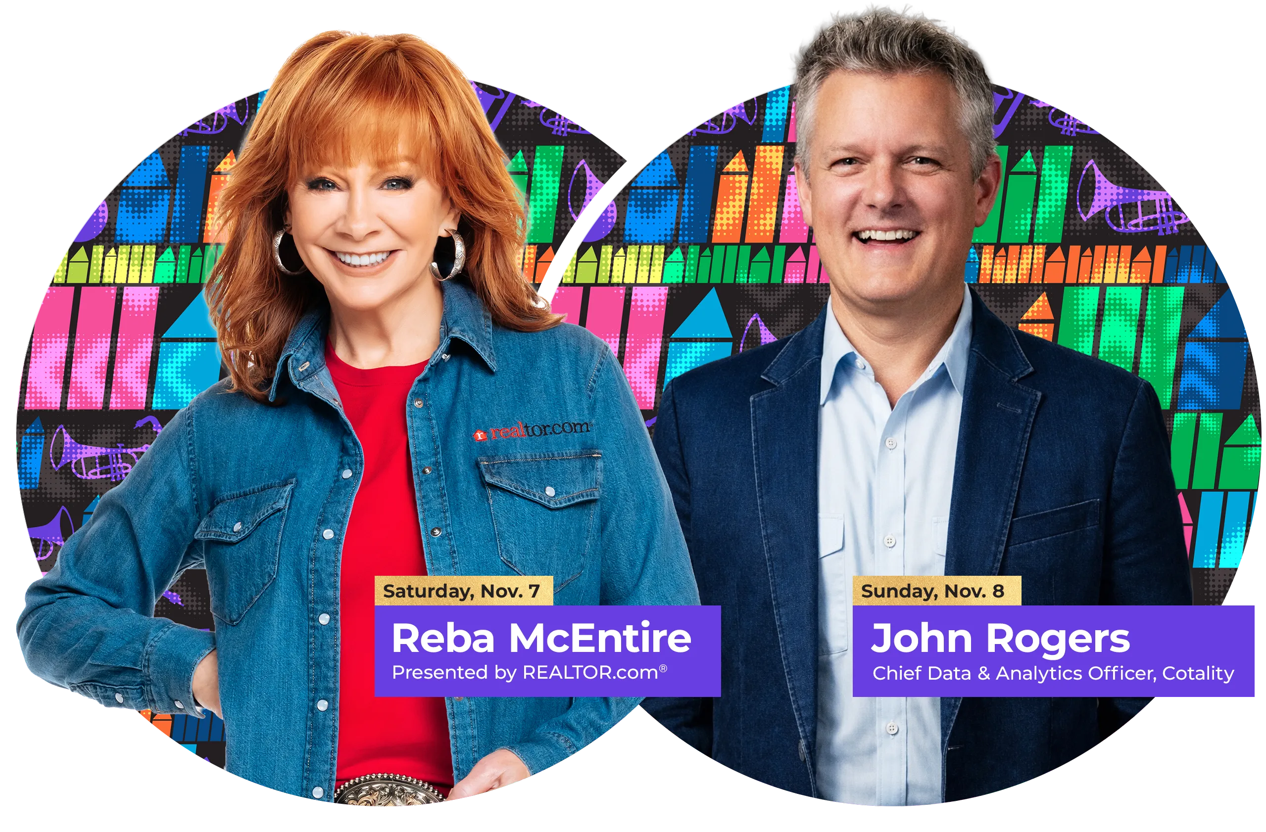 Keynote Speakers: Reba McEntire and John Rogers